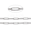 304 Stainless Steel Paperclip Chains CHS-D033-06P-02-2