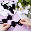 8Pcs 2 Colors Polyester Dog Bow Ties with Adjustable Collar AJEW-FH0005-40B-3