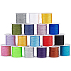 18Rolls 18 Colors Cotton Thread OCOR-PH0002-07B-1
