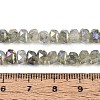 Anti-Tarnish Electroplate Glass Imitation Jade Beads Strands EGLA-T029-6mm-13B-4