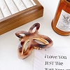 Hollow Butterfly Shape Cellulose Acetate(Resin) Claw Hair Clips PW-WG51767-07-1