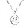 Non-Tarnish 201 Stainless Steel Pendants Necklaces LS-NJEW-S063-TN505-7-1