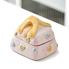 Handbag Shape Ceramic Jewelry Storage Box PW-WGCB87E-02-1