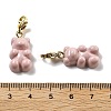 Bear Resin Pendant Decorations STAS-M092-01G-07-3