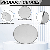 20Pcs 304 Stainless Steel Blank Metal Sheets STAS-GA0001-98-4
