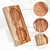 Wooden Carved Cup Mats AJEW-WH20048-39C-6