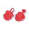 Handmade Chinese Frogs Knots Buttons Sets BUTT-WH0014-29C-2