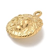 Ion Plating(IP) 304 Stainless Steel Pendants STAS-Q334-36G-2