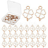 100Pcs Alloy Enamel Pendants ENAM-ME0001-53-1