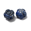 Natural Lapis Lazuli Carved Beads G-L636-C03-01-2