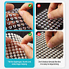 16 Sheets 4104Pcs Acrylic Imitation Pearl Stickers and Acrylic Rhinestone Gems Stickers DIY-TA0004-56-3