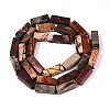 Natural Picasso Jasper/Polychrome Jasper Beads Strands G-T141-104-2