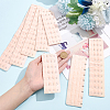 BENECREAT 8Pcs 5 Styles Polyester Women's 3 Rows x 7/9/11/13/15 Hooks Longline Corset Bra Extender FIND-BC0004-21B-3