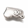 Tarnish Resistant 304 Stainless Steel Pendant Rhinestone Seetings STAS-H126-33AS-3
