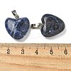 Natural Sodalite Pendants G-K385-03P-03-3