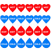 16 Pairs 2 Style Acrylic Public Signs DIY-FH0008-28B-1