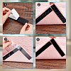 AHADEMAKER 20Pcs 2 Style PU Self Adhesive Non Slip Carpet Stickers FIND-GA0005-66-3
