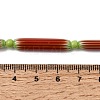 Handmade Lampwork Chevron Beads LAMP-Z019-01-06-4