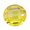 Cubic Zirconia Charms ZIRC-H116-08C-1