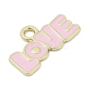 Valentine's Day Alloy Enamel Pandants PALLOY-V001-06C-2