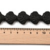 Dyed Natural Lava Rock Beads Strands G-A264-A04-01C-4