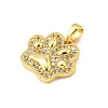 Brass Micro Pave Cubic Zirconia Pendants LS-KK-R227-03G-2