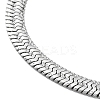 Non-Tarnish 304 Stainless Steel Herringbone Chain Necklaces NJEW-P282-02P-3