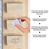 Clear Acrylic Soap Stamps DIY-WH0438-018-5