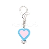 Polymer Clay Pendant Decorations HJEW-JM03949-4