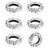 6Pcs 925 Sterling Silver European Beads STER-PH0004-79-1