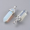 Opalite Double Terminated Pointed Pendants LS-G-XCP0001-38-2