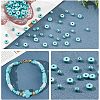 120Pcs 2 Styles Synthetic Turquoise Beads G-NB0003-94-4
