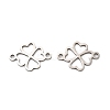 Non-Tarnish 201 Stainless Steel Connector Charm STAS-I199-C01-P-1