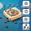 Kissitty 58pcs 29 style Alloy Rhinestone European Beads MPDL-KS0001-03-14