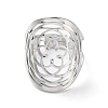 304 Stainless Steel Open Rings for Women RJEW-S240-03P-2