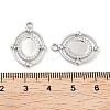 Non-Tarnish 304 Stainless Steel Pendant Cabochon Settings LS-STAS-P364-07P-3