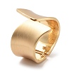 Alloy Wide Hinged Bangles BJEW-C058-02A-G-1