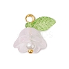 Glass Charms PALLOY-MZ00838-04-1