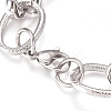 Tarnish Resistant 304 Stainless Steel Chain Bracelets BJEW-L661-07P-3