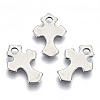 Non-Tarnish 201 Stainless Steel Tiny Cross Charms LS-STAS-R116-090-1