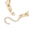 Aluminium Cable Chain Bracelets BJEW-JB12232-4