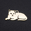 304 Stainless Steel Kitten Pendants LS-A-STAS-N090-JN857-2-1