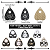 32Pcs 8 Styles Alloy Enamel Pendants ENAM-SC0005-13A-2