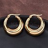 PVD Vacuum Plating 304 Stainless Steel Chunky Hoop Earrings for Women LS-EJEW-F280-06C-G-5