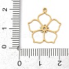 5Pcs 201 Stainless Steel Pendants STAS-K299-03D-G-3