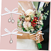 2Pcs 2 Styles Oval Tibetan Style Alloy Photo Pendant Decoration PALLOY-AB00060-6