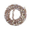 Transparent Glass Beads Strands LS-EGLA-A044-T1mm-MB16-3