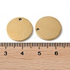 304 Stainless Steel Pendants STAS-Q308-09K-G-3