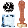 1Pc Golden Tone Brass Stamp Head DIY-CP0007-81L-1