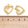 Brass Micro Pave Cubic Zirconia Pendants KK-I475-05G-05-3